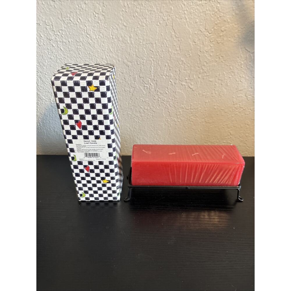 Item#: 1049, 4 Wick Loaf Candle By Global Innovation